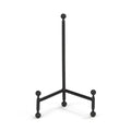 TRIPAR Modern Tripod Easel Display, Black Finish (5.25-Inch Depth, 1 Foot Height) - Lightweight & Durable Design - Perfect for Displaying Decorative Pictures, Artwork, Plates, Tiles, & More (10 Inch) - size: 10 Inch