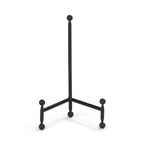 TRIPAR Modern Tripod Easel Display, Black Finish (5.25-Inch Depth, 1 Foot Height) - Lightweight & Durable Design - Perfect for Displaying Decorative Pictures, Artwork, Plates, Tiles, & More (10 Inch) - size: 10 Inch
