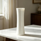 12 Inch White Vase Ceramic Flower Vase, Tall Vases for Pampas Grass, Home Decor, Modern Textured Vases for Living Room Decorations,Table Centerpieces,Shelf,Farmhouse Small Ceramic Vase - style: Shape 9