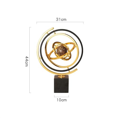 Statue Decorations Modern Luxury Globe Ornament Office Desktop Home Living Room TV Cabinet Decorations Home Decor Object