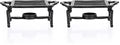 Sumnacon Tea Warmer Cast Iron Tea Pot Warmer with Tealight Candle Holder Sturdy Functional Teapot Warmer Stand for Office Party or Desk RetroTea Pot Heater for Heating Milk,Tea,Coffee,Food (Pack of 2) - size: 7.5x4.7 Inch (Pack of 2)