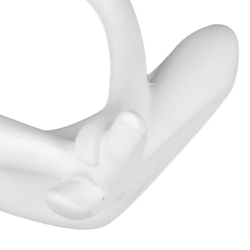 Abstract Thinker Statue | Synthetic Home Accent for Living Room/Office Desk/Bookshelf | Hollow Design Art Sculpture Collectible Present (White Right) - style: White Right
