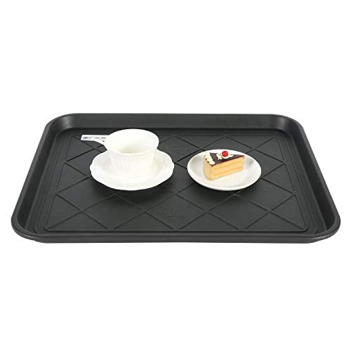 Multi-Purpose Boot Tray Mat,Boot Tray for Entryway, Pet Bowl Tray,Dog Bowl Mat,Waterproof Trays for Indoor and Outdoor Floor Protection,20“x 15"/2 Pack - size: 20x15*2 pack