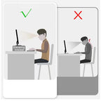 Acrylic Monitor Stand, 2 Tier Computer Monitor Stand Riser，16 inch Acrylic Computer Monitor Stand Riser for iMac, PC, Desktop, Laptop, TV Screen with Extra Storage Space Home Office