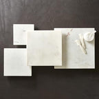 Santa Barbara Design Studio Marble Charcuterie Boards Cheese Board Cutting Board, 10" Square, White