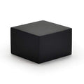 Oirlv Solid Wood Minimalism Style Jewelry Display Stand Showcase Jewelry Organizer Black Square Holder (SM05302) - color: SM05302
