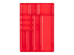 TEKTON 10-Compartment Organizer Tray (Red) | OTD11210 | Made in USA - color: Red, size: 10-Compartment