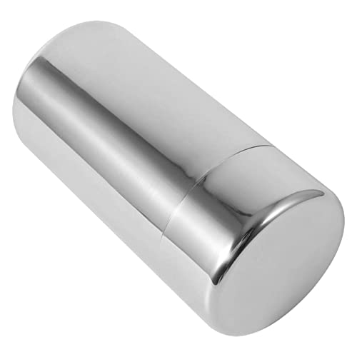 Tyenaza Tea Canister, Double Seal Stainless Steel Tea Tin Canister with Airtight Double Lids for Loose Tea Coffee Candy Herbs and Spices Storage(l) - size: l