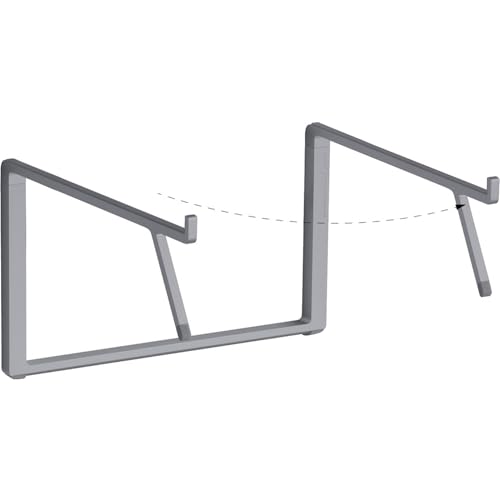 Rain Design 10085 Mbar Pro+ Foldable Laptop Stand - Space Gray - color: Space Gray, style: mBar Pro+