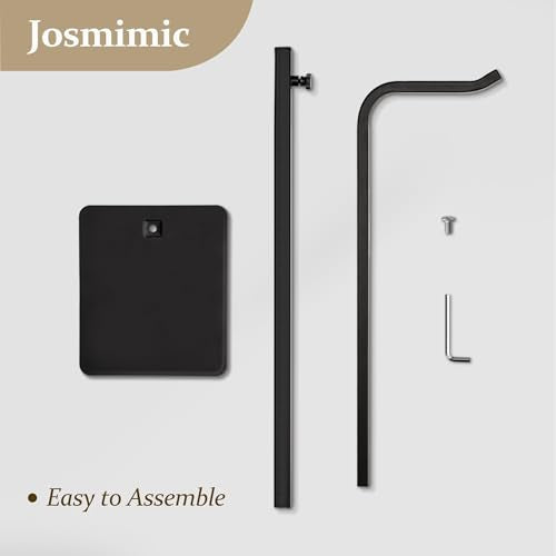 2 Pack Purse Holder Handbag Display Stand: Hanger Rack Showing Bags, Purses, and Wreath, Adjustable Black Hook Stand for Tabletop, Closet, Desk, and Retail Use for Vendors - color: Black
