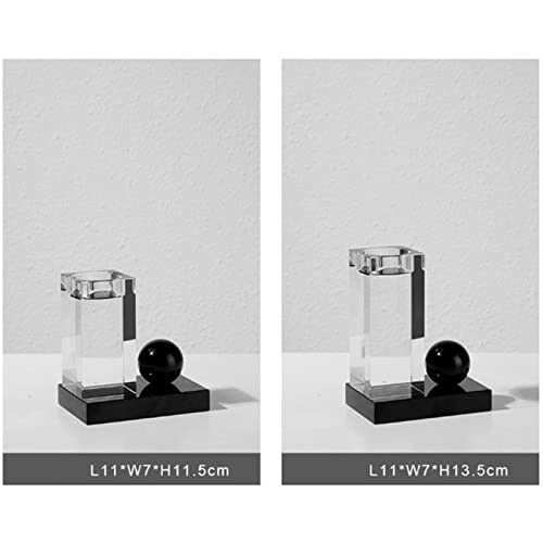 Bookend Support Modern Luxury Bookends Study Desk Crystal Geometric Ornaments Bookcase Bookshelf Book Stand Decorative Bookends