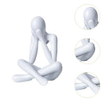 2X Contemporary Abstract Sculpture for Display