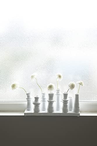 Bloomingville Stoneware Multi Vase with 8 Sections, White