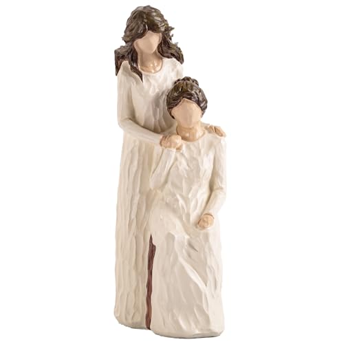 Gifts for Mom from Daughter, Mother and Daughter Figurines, Gifts for Mothers Day, Christmas, Birthday, Resin, 9.7" H - style: Adult Mom Daughter