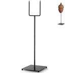 RattanView Mask Display Stand Holder for African and Tribal Mask Artifacts Statues Sculpture Figurine for Displays, Shows and Art Exhibits(4.72 x 4.72 x 16.5 Inch) - size: 4.72 x 4.72 x 16.54 Inch
