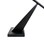 Black Metal Modern Candle Holder Candlestick Holders Decorative Candle Stand, Tapered Candle Holders Home Decoration 19 inch