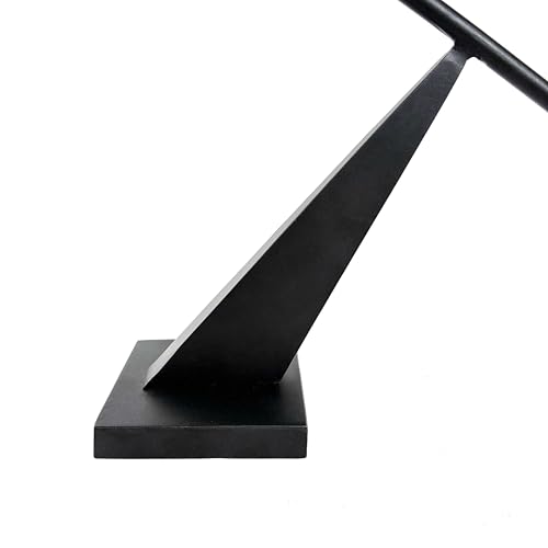 Black Metal Modern Candle Holder Candlestick Holders Decorative Candle Stand, Tapered Candle Holders Home Decoration 19 inch