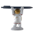 BUTILIVEEN Astronaut Pen Pencil Holder Stand for Desk, Resin Pen Display Stand Pencil Display Holder for Home Office Gifts, Standing Astronaut Pen Holder - style: Pen Stand