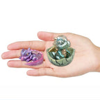 Baby Dragon Asleep and Hatchling in Egg Resin Silicone Molds Miniature Figurines Craft Set