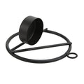 Metal Tea Light Holder, Modern Minimalist Round Candle Stand with Sturdy Base, for Home Office Table Decoration and Gift, 10 x 4cm