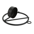 Metal Tea Light Holder, Modern Minimalist Round Candle Stand with Sturdy Base, for Home Office Table Decoration and Gift, 10 x 4cm