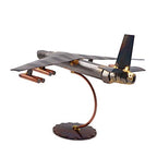 B-52 Bomber Collectible Handmade Metal Art Figurine, Desk Accessories, Trophy, Boss Gift, Home Office Décor, Airplane - style: B-52 Bomber