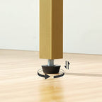 HOOBRO Narrow Console Table, 29.5" Small Entryway Table, Thin Sofa Table, Side Table, Display Table, for Hallway, Bedroom, Living Room, Foyer, White and Gold DW75XG01 - color: White + Gold