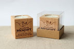 10 Pcs Wooden Memorial Candle Holder – in Loving Memory Gift, Sympathy Gift for Loss of a Loved One, Remembrance and Bereavement Gift, Celebration of Life Decor (Bird)