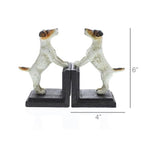 HomArt Cast Iron Jack Russel Bookends