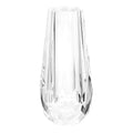 Kitcom Flower/Bud Crystal Vase Decorative Vases for Home or Wedding, Outline Dimensions W3.1''xH7'', Clear with Gift Box - size: Large