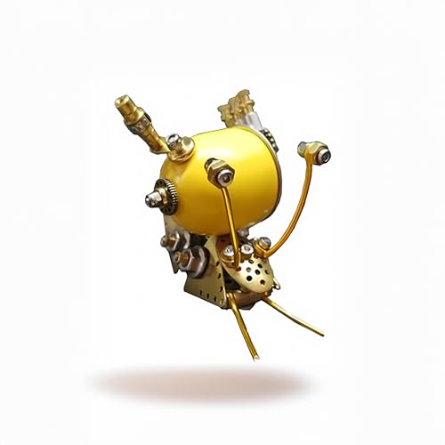 Mechanical Metal DIY 3D Insect Brass 3D Puzzles for Adults Snail Metal Models for Family and Friends (Snail-Y) - style: Snail-Y