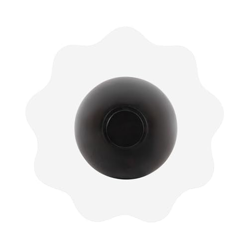 Kate and Laurel Acari Modern Pedestal Drink Table, 10 x 10 x 22, Clear Acrylic and Black, Decorative End Table with Scalloped Acrylic Tabletop for Use as Small Plant Stand or Cute Living Room Accent