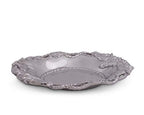 Arthur Court Aluminum Equestrian Horse Oval Tray 14 x 10 inch - Handcrafted with Rope Detail, Perfect for Horse Race Fans or Ranch Events, Freezer & Oven Safe, Gift Box Included