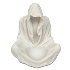 White Goth Wizard Crystal Ball Stand Sphere Display, Natural Healing Feng Shui Glass Orb Holder Base Statue Decoration, for 30mm-50mm Sphere - style: White Goth Wizard