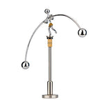 Sunnytech Steel Physics Toy Kinetic Art Balance Toy Balancing Decompressive Science Psychology Home Office Toy for Desk Decor Golden Pants Hercules WJ149 - style: WJ149