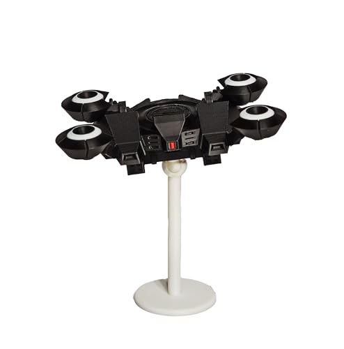 3D Printed ARC Rocketeer Collectible Figurine with Movable Display Stand - Sci-Fi Drone Statue for Gamers & Collectors - color: Rocketeer