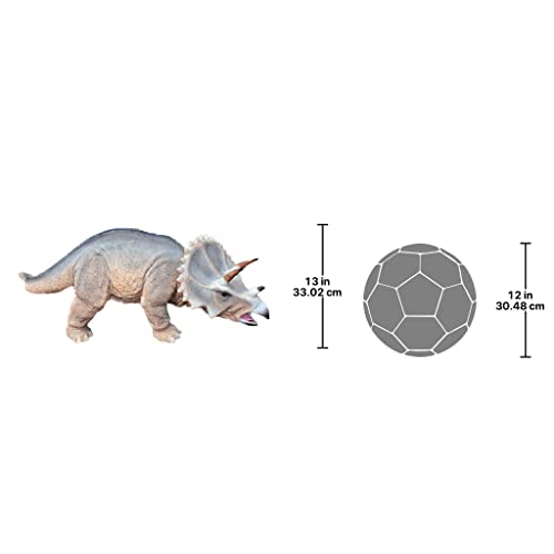 Design Toscano Scaled Jurassic Triceratops Dinosaur Statue - style: Scaled Jurassic Triceratops Dinosaur