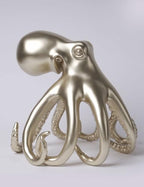 Octopus Statue Abstract Sculpture Decor Modern Gift Table Centerpiece Figurine for Home Office Living Room Polyresin 8.7 Inch