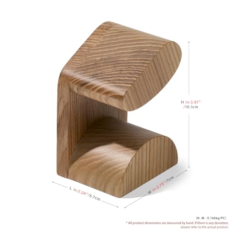 Solid Wood Watch Display Stand T-bar Watch Stand Jewelry Holder Stand Watch Holder Organizer For Men And Women Watch Holder (Light Color) - color: Light Color