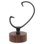 BESPORTBLE Watch Display Stand, Wrist Watch Display Holder Detachable Walnut Storage Rack for Men and Women, 4.09X1.87 inch