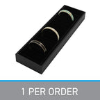 SSWBasics Bracelet Tray Holder - 21 Section Bangle Tray with Black Velvet Inserts