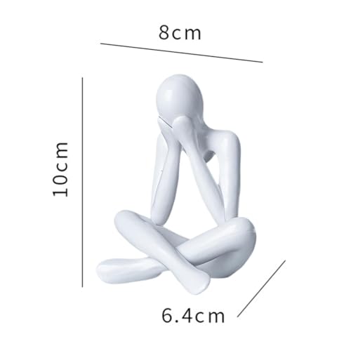 2X Contemporary Abstract Sculpture for Display