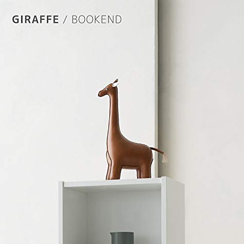 zuny, Classic Series Bookend Tan for Shelves, Office Decorative- Giraffe - color: Giraffe