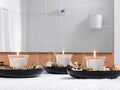 WGV Flare Lip Cylinder Tea Light Votive Candle Holder 2.4" W x 1.75" H, Clear Oyster Glass Cup, Small Accent Decor, 1 Pc - color: Clear-flare-2.4"