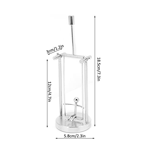 Perpetual Motion Desk Toy Noiseless Swinging Desk Sculpture Relaxing Motion Ornament Elegant Desktop Stress Reliever for Desktop Decorations