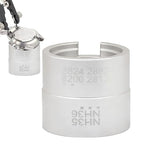 Watch Movement Holder, Double-Sided Repair Mount, Small Size Clock Stand Lightweight Travel, Metal Material Sturdy Stable Design, Watch Accessory Professional Collectible Display - color: Silver