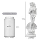 Birth of Venus Sculpture, 7.6 Inches Resin White Greek Roman Goddess Aphrodite Art Figurine Sculpture for Home/Office Decor,Valentine's Day Gift (Birth of Venus Sculpture) - style: Birth of Venus Sculpture