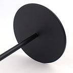 Metal Candle Holder, Modern Design, Elegant Matte Black Finish, Candle Stand, Premium Decorative Accessory, for Home Decor, Wedding Events, Living Room Ambiance, Dining Table Cente