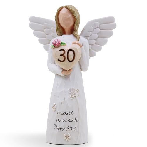 30th Birthday Decorations for Her, 30th Birthday Gifts for Her, Sculpted Hand-Painted Figurine - style: 30th Birthday Gifts