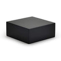 Oirlv Solid Wood Minimalism Style Jewelry Display Stand Showcase Jewelry Organizer Black Square Holder (SM05303) - color: SM05303